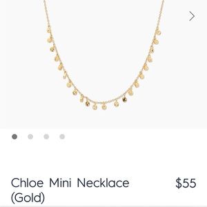 NWT Gorjana Chloe Mini Necklace